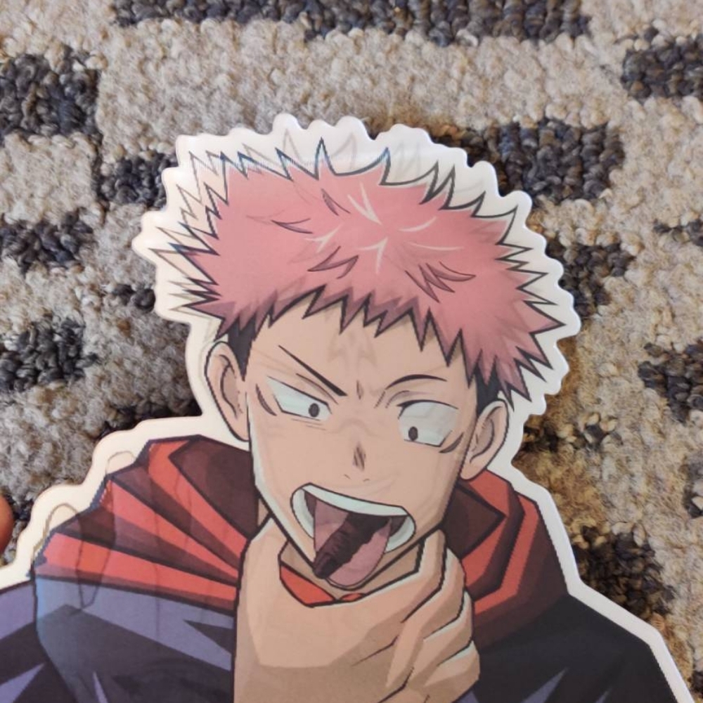 Sukuna Jujutsu Kaisen Motion Sticker Anime